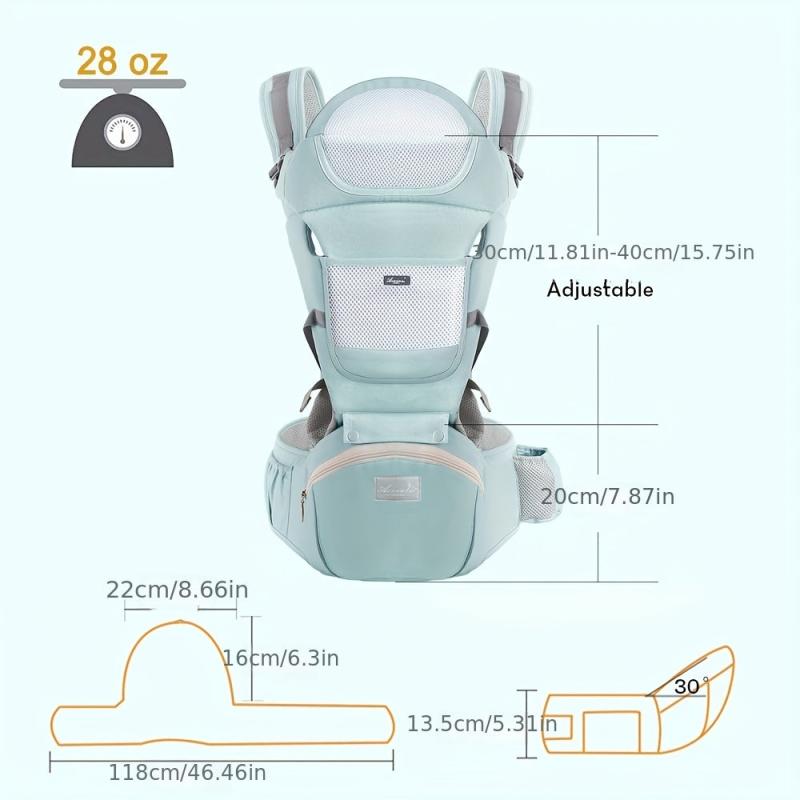 Polyester Cotton Baby Waist Stool - Breathable and Skin Friendly