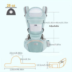 Polyester Cotton Baby Waist Stool - Breathable and Skin Friendly