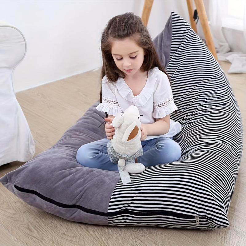 Stuffed Animal Storage Beanbag Chair For Kids