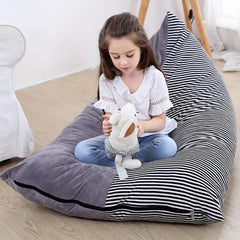 Stuffed Animal Storage Beanbag Chair For Kids