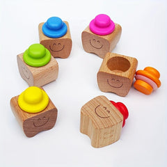 Baby Tooth Box Wooden Teeth Storage Box Kids Keepsake Organizer Gift