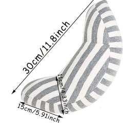 Kids' Car Seat Belt Neck Support Cushion Grey