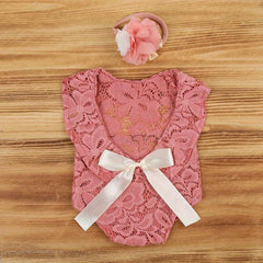 Baby Girl Lace Costume Photo Props Newborn Baby Clothes Photography Accessories