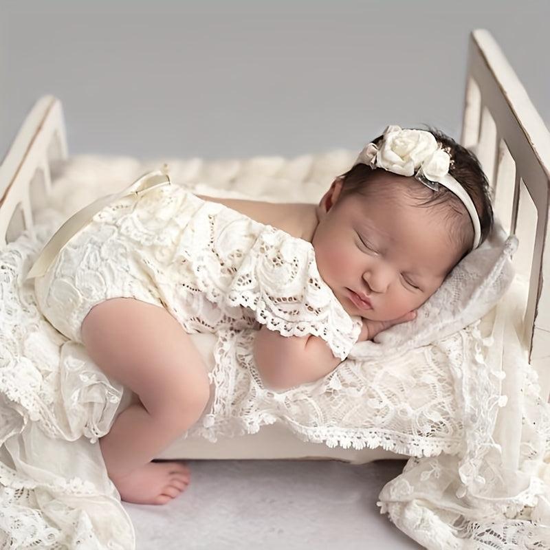 Baby Girl Lace Costume Photo Props Newborn Baby Clothes Photography Accessories