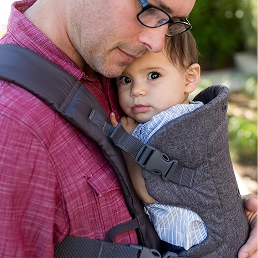 Light Grey 4 in 1 Convertible Carrier for Newborns & Babies up to 32 lbs