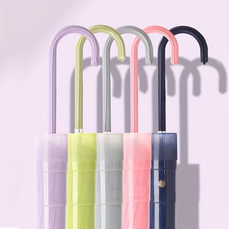 Large Windproof Umbrella with Auto Open and Leak-proof Cover
