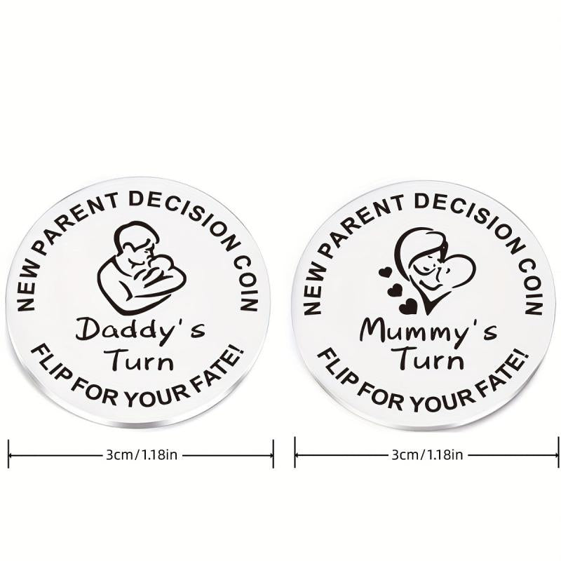 Baby Decision Making Coin - Parenting Tool for Important Choices