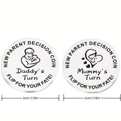 Baby Decision Making Coin - Parenting Tool for Important Choices