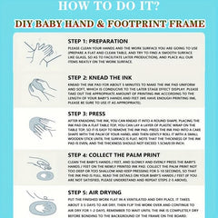 Baby Hand and Footprint Mud Soft Clay 20g DIY Children's Toys