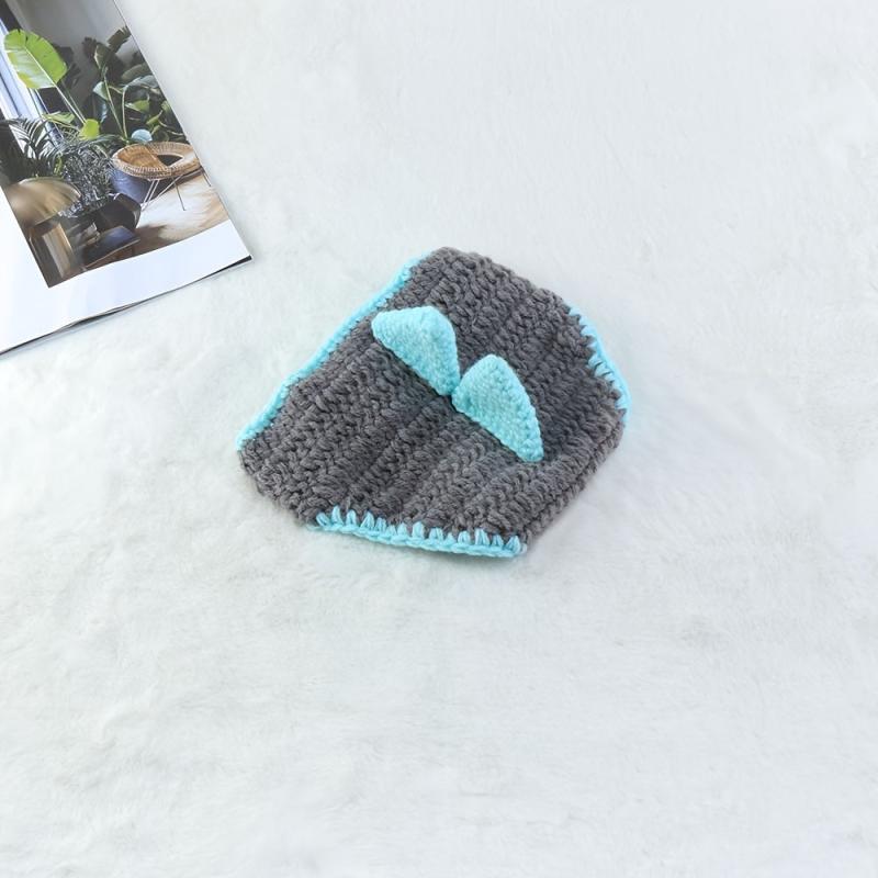 Newborn Dinosaur Modeling Wool Set Baby Photography Suit