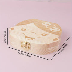 Adorable Milk Teeth & Hair Collector Box