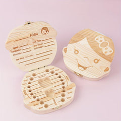 Adorable Milk Teeth & Hair Collector Box