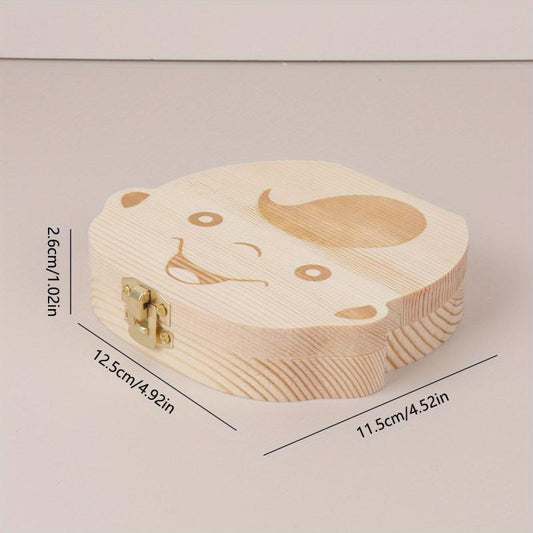 Adorable Milk Teeth & Hair Collector Box