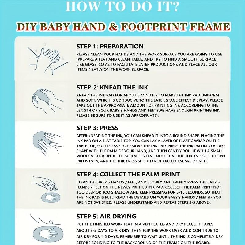 Baby Care Hand & Footprint Mud 20g Soft Clay DIY