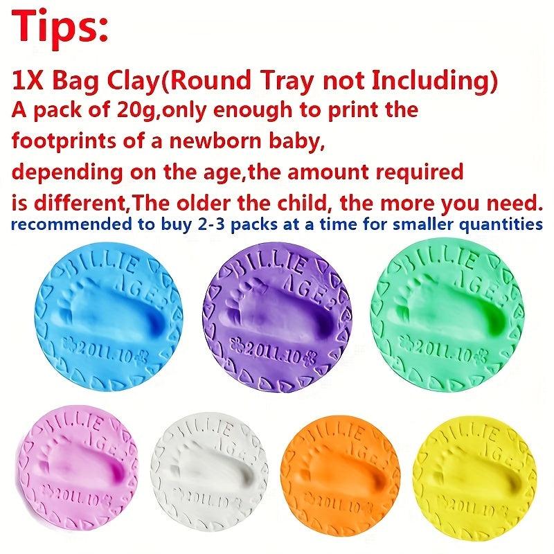 Baby Care Hand & Footprint Mud 20g Soft Clay DIY
