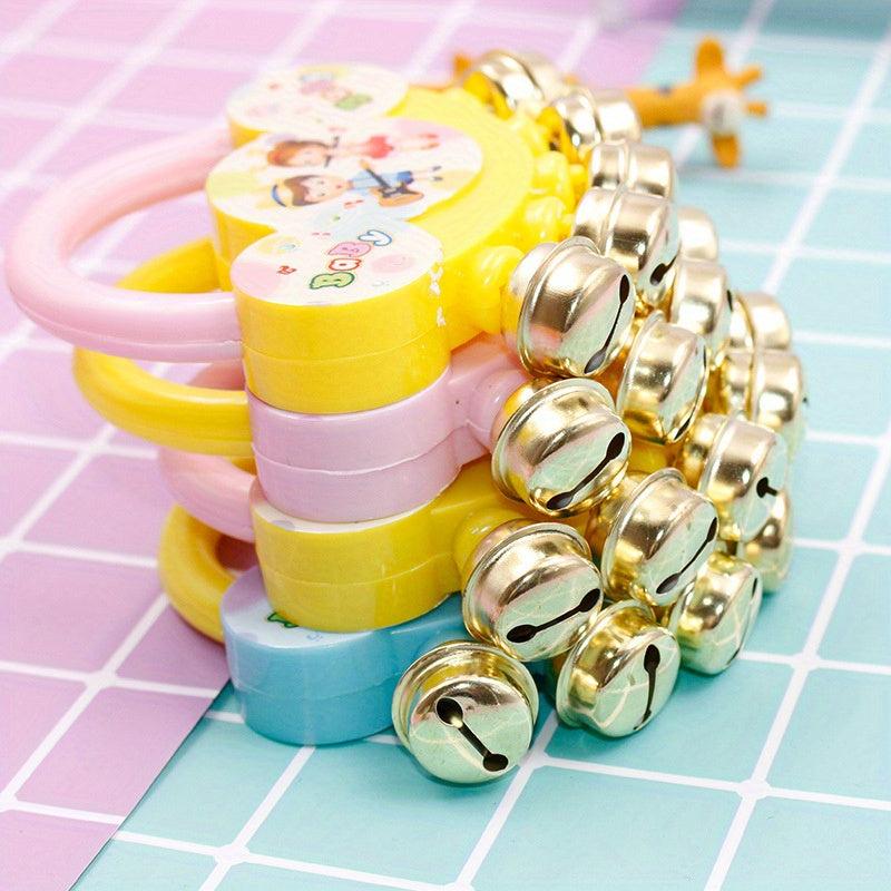 Delightful Baby Rattle Toy 0-1 Years Cartoon with Bell