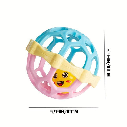 Baby Bell Rattle Educational Toy Teether Grip Bell Rattle Toy