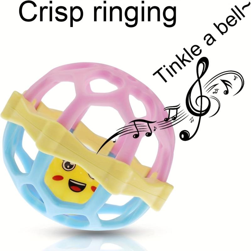 Baby Bell Rattle Educational Toy Teether Grip Bell Rattle Toy