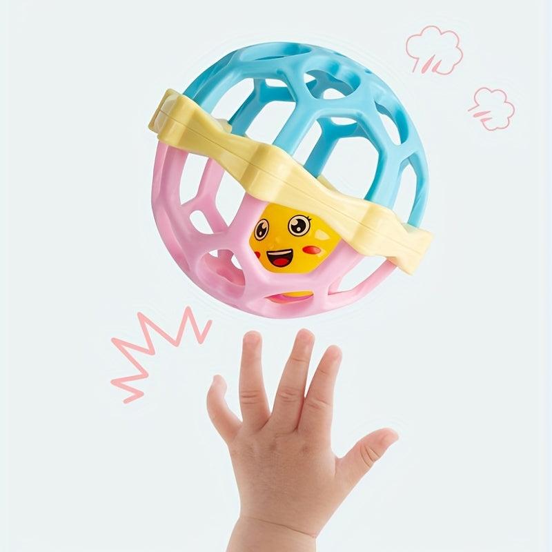 Baby Bell Rattle Educational Toy Teether Grip Bell Rattle Toy
