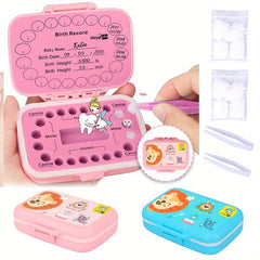 Kids Baby Teeth Keepsake Box Tooth Saver Holder