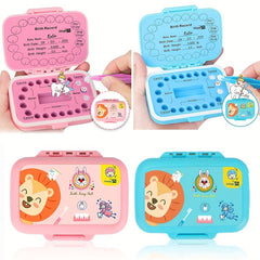 Kids Baby Teeth Keepsake Box Tooth Saver Holder