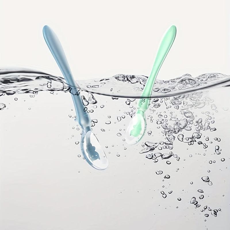 2 Yrs Old Baby Silicone Spoon Feeding Set