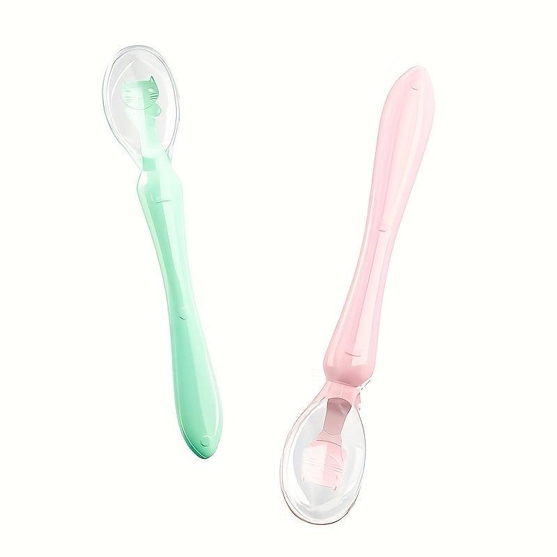 2 Yrs Old Baby Silicone Spoon Feeding Set