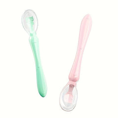 2 Yrs Old Baby Silicone Spoon Feeding Set