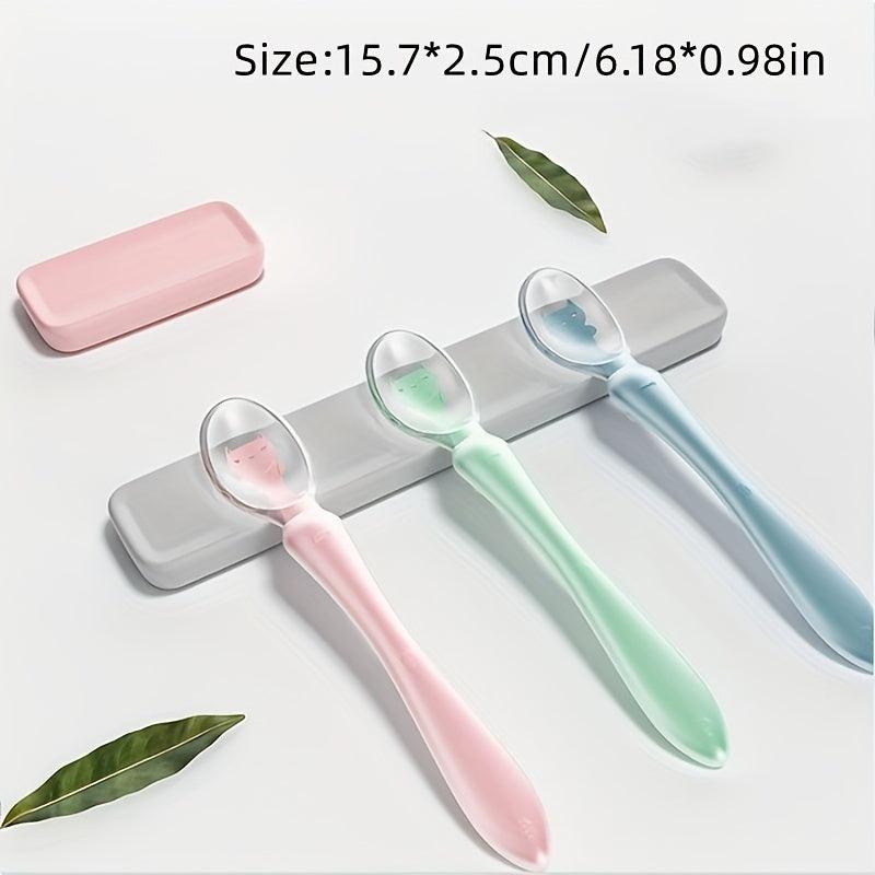 2 Yrs Old Baby Silicone Spoon Feeding Set