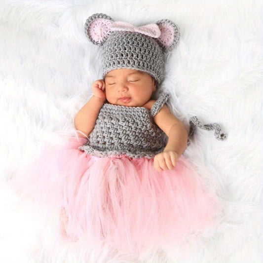 2 Piece Newborn Baby Outfit Set for Photos & More