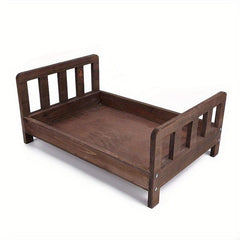 Large Wooden Baby Photography Bed for Baby Photo Props