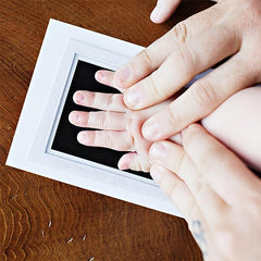 Baby Footprint Handprint Ink Pad - Non-Toxic - Stain-Free