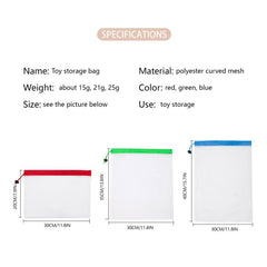 Drawstring Toy Storage Bag for Puzzles & Blocks
