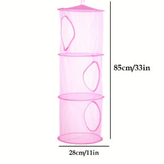 Hanging Net Storage Basket for Toys Clothes Socks Underwear Bath Towels