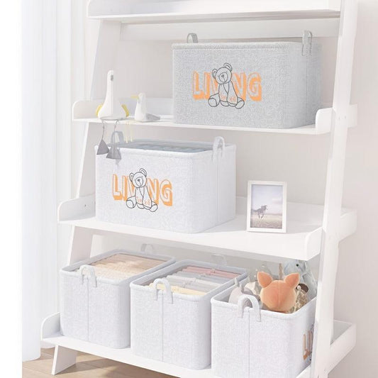 Baby Clothes Storage Bag Wardrobe Storage Box Toy Clothes Snack Storage Artifact