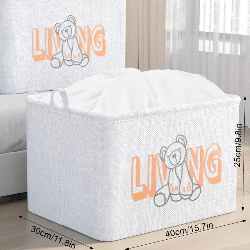 Baby Clothes Storage Bag Wardrobe Storage Box Toy Clothes Snack Storage Artifact