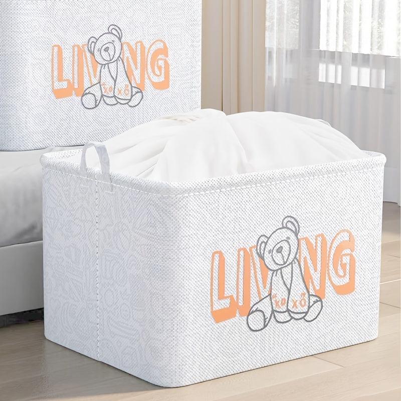 Baby Clothes Storage Bag Wardrobe Storage Box Toy Clothes Snack Storage Artifact