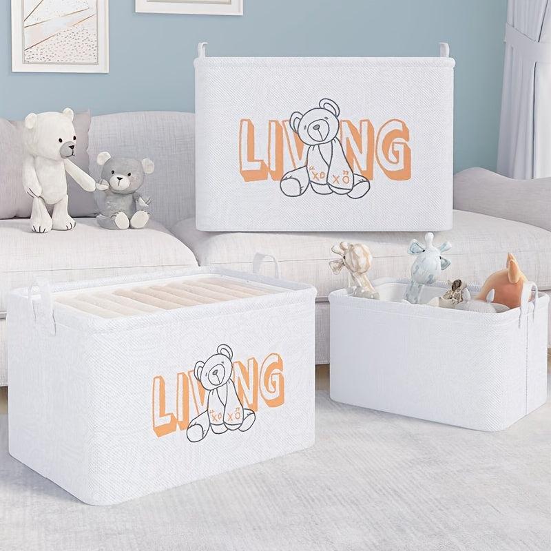 Baby Clothes Storage Bag Wardrobe Storage Box Toy Clothes Snack Storage Artifact
