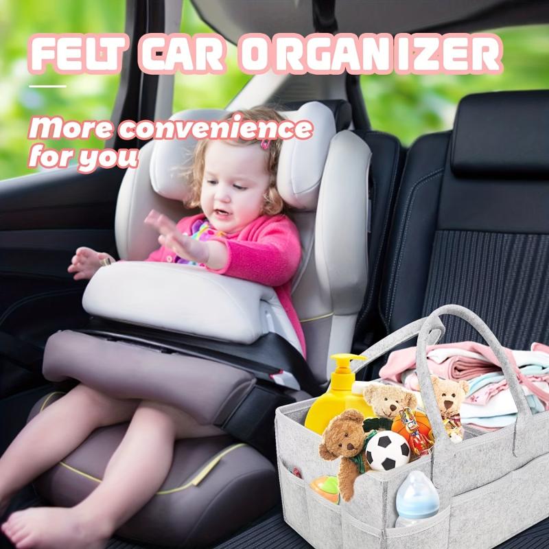 Portable Diaper Storage Box With Handle