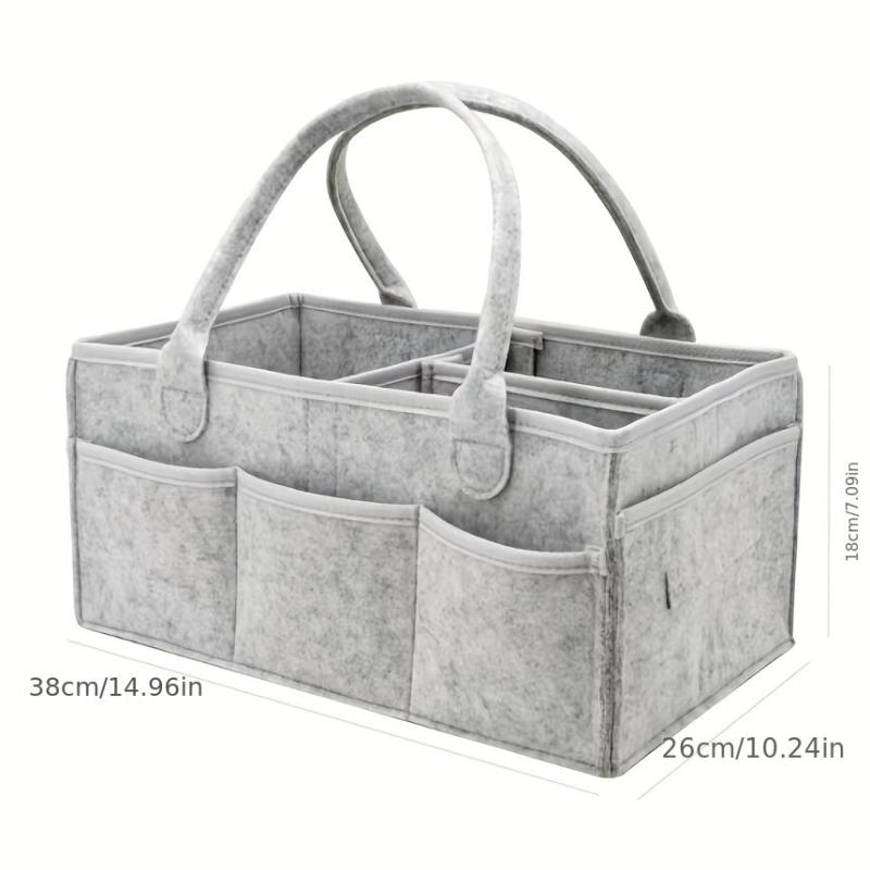 Portable Diaper Storage Box With Handle