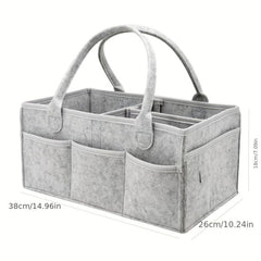 Portable Diaper Storage Box With Handle