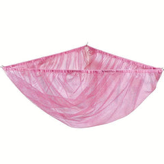 Pink Stuffed Animal Net for Nursery Room Toy Storage