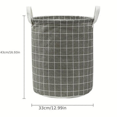 Portable Foldable Storage Bucket for Baby Toys & Clothes