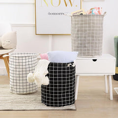 Portable Foldable Storage Bucket for Baby Toys & Clothes