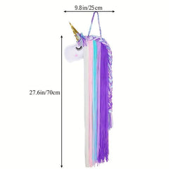 Unicorn Bow Headband Holder Wall Hanging Decor