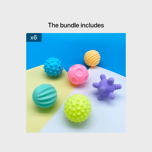 Soft Glue Hand Grip Balls for Baby Motor Skills Development