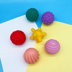 Soft Glue Hand Grip Balls for Baby Motor Skills Development
