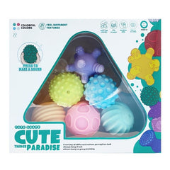 Soft Glue Hand Grip Balls for Baby Motor Skills Development