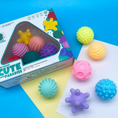 Soft Glue Hand Grip Balls for Baby Motor Skills Development