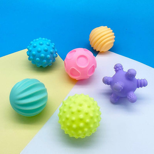 Soft Glue Hand Grip Balls for Baby Motor Skills Development